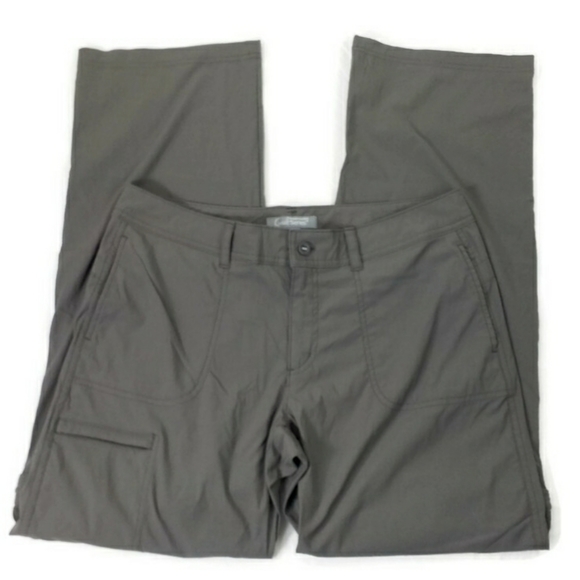 Gander Mountain Guide Series Gray Convertible Outdoor Hiking Pants Womens 10 - Picture 3 of 15
